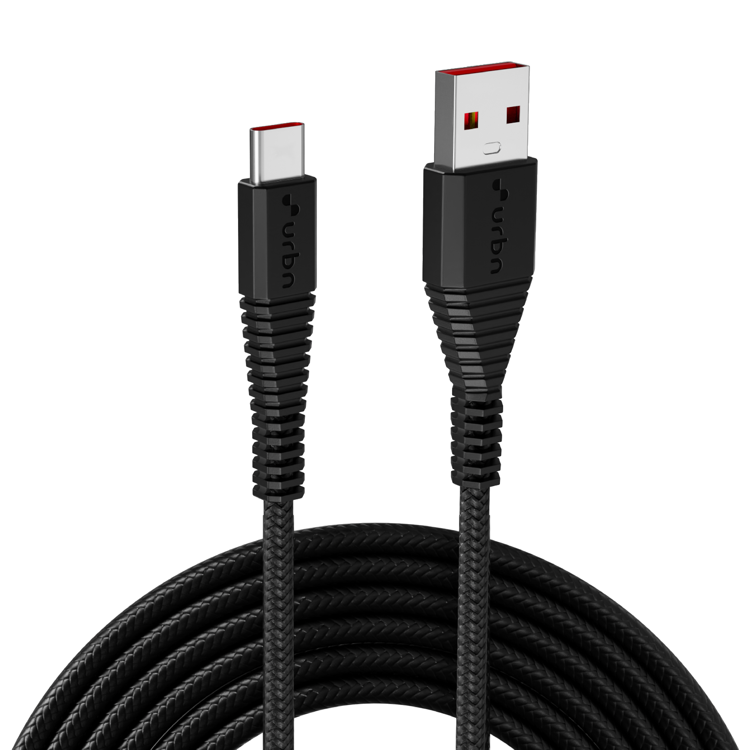 Buy Urbn Type C To Type A 5 Feet 1 5M Cable Nylon Braided Black 